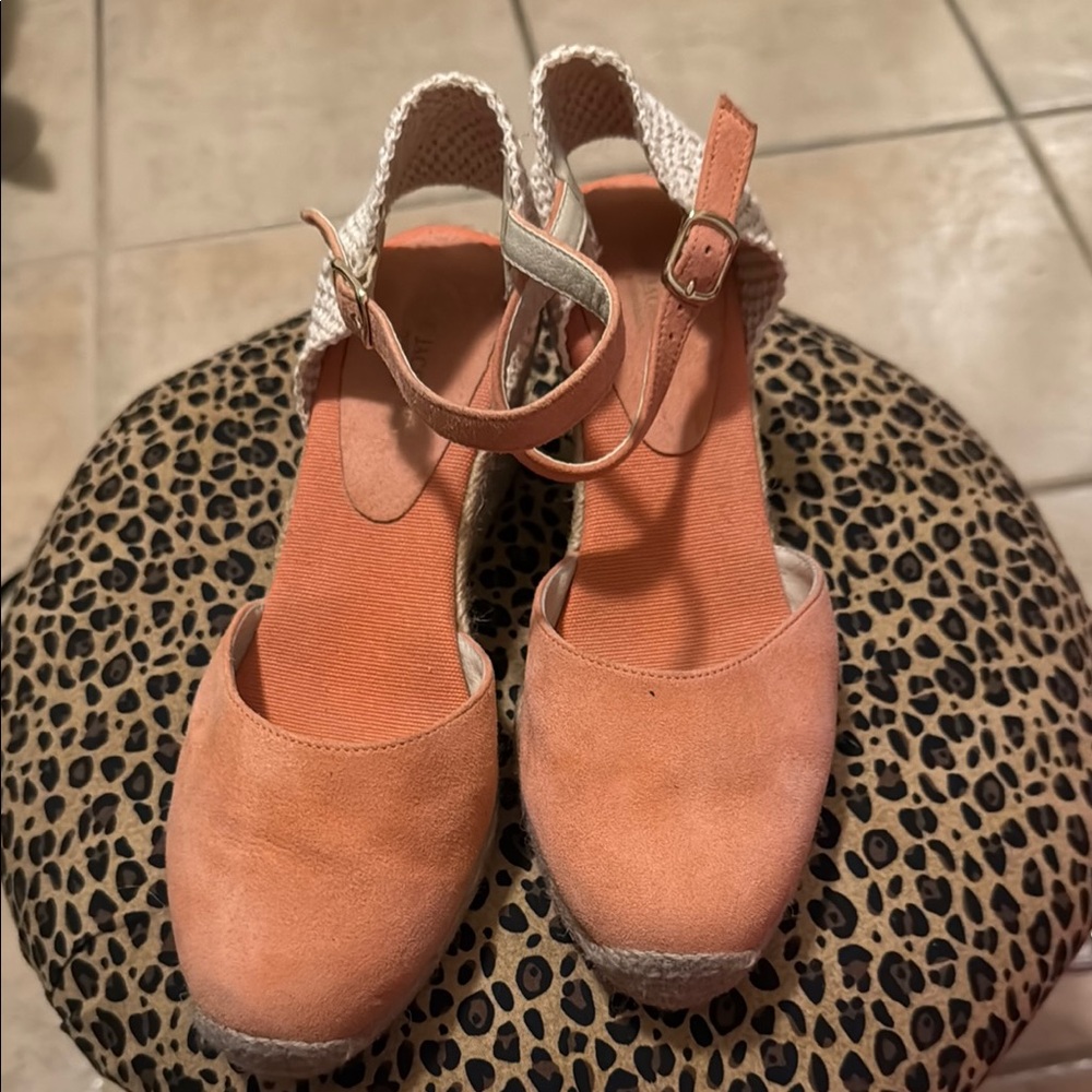 Ilse Jacobsen Orange Cream Espadrilles